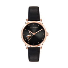 Cargar imagen en el visor de la galería, RELOJ CLÁSICO PARA MUJER TED BAKER FITZROVIA FLAMINGO BKPFZF009 - NEGRO