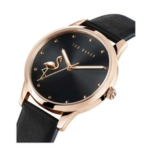 Cargar imagen en el visor de la galería, RELOJ CLÁSICO PARA MUJER TED BAKER FITZROVIA FLAMINGO BKPFZF009 - NEGRO