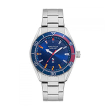 Cargar imagen en el visor de la galería, RELOJ PARA HOMBRE NAUTICA FINN WORLD NAPFWS004 - PLATEADO