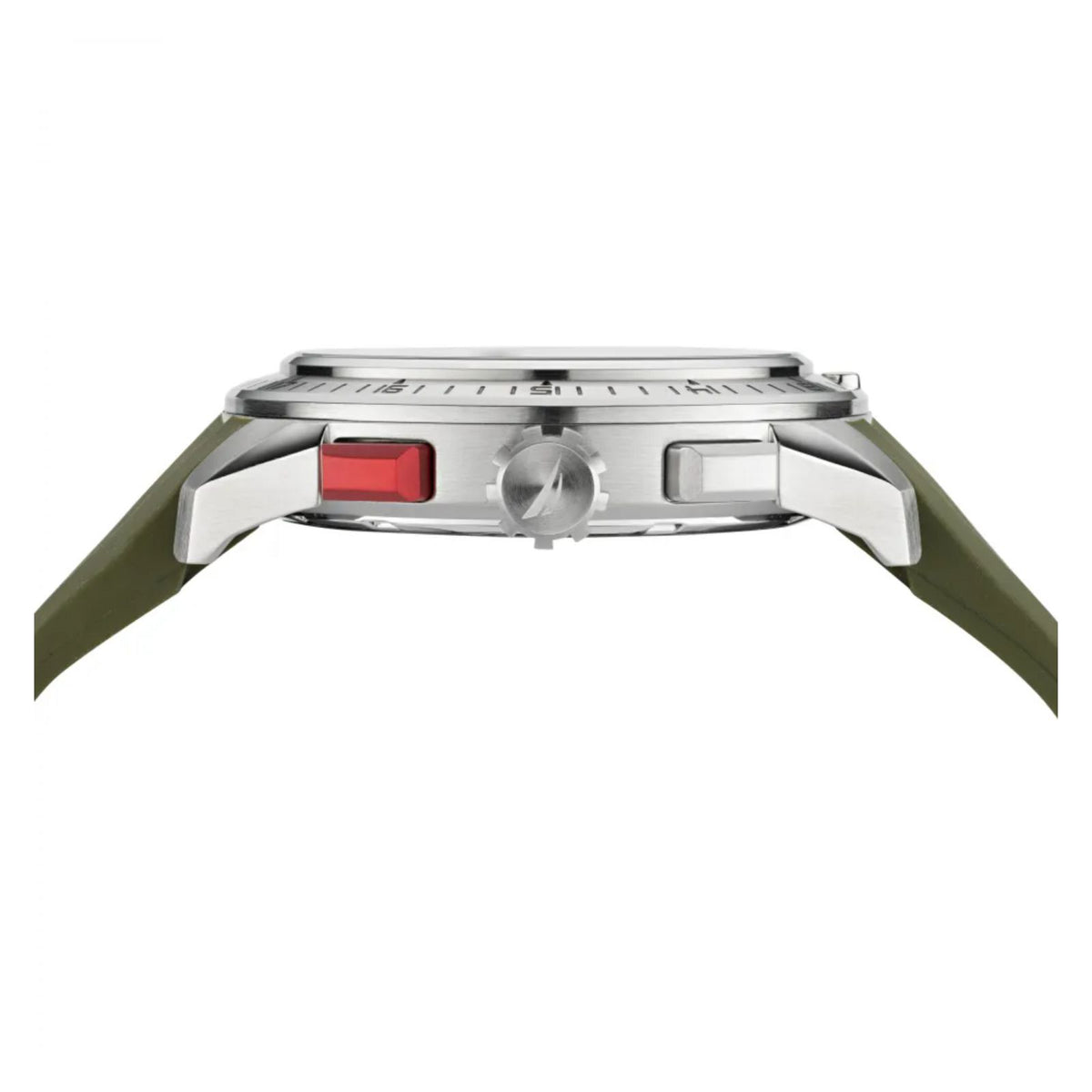 Nautica Orologio Casual NAPLSF019 – Quadrante Verde, Cinturino In Tessuto Riciclato 22 Mm, Impermeabile 5 ATM