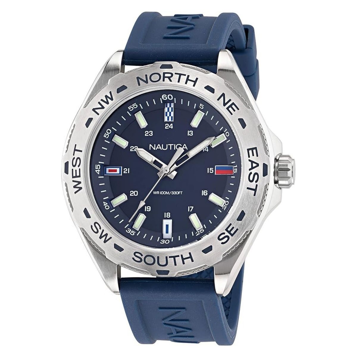 RELOJ PARA HOMBRE NAUTICA CLEARWATER BEACH NAPCWS305 PLATEADO