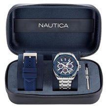 Cargar imagen en el visor de la galería, RELOJ PARA HOMBRE NAUTICA TIN CAN BAY NAPTCS304 - PLATEADO