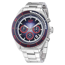 Cargar imagen en el visor de la galería, RELOJ PARA HOMBRE NAUTICA KEY BISCANE NAPKBF302 - PLATEADO