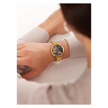 Cargar imagen en el visor de la galería, RELOJ PARA MUJER TED BAKER AMMY FLORAL BKPAMF103 - DORADO