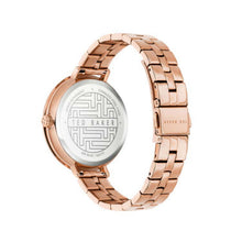 Cargar imagen en el visor de la galería, RELOJ PARA MUJER TED BAKER AMMY FLORAL BKPAMF105 - ORO ROSA