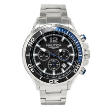 Cargar imagen en el visor de la galería, RELOJ PARA HOMBRE NAUTICA CHRONOGRAPH NAPNSTF14 - PLATEADO