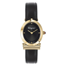 Cargar imagen en el visor de la galería, RELOJ CLÁSICO PARA MUJER FERRAGAMO MIROIR SFMB00221 - NEGRO