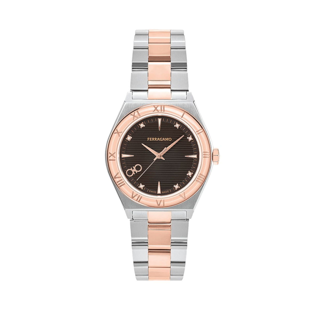 RELOJ PARA MUJER FERRAGAMO VEGA UPPER SFKY00423 PLATEADO