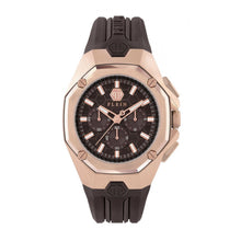 Cargar imagen en el visor de la galería, RELOJ DEPORTIVO PARA HOMBRE PHILIPP PLEIN OCTAGON PWTBA0223 - MARRÓN