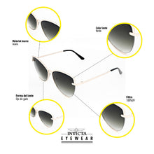Cargar imagen en el visor de la galería, GAFAS DE SOL INVICTA SPECIALTY UNISEXO - I37147-SPE-09-03