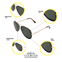 Cargar imagen en el visor de la galería, GAFAS DE SOL INVICTA SPECIALTY UNISEXO - I14879-SPE-60-G15