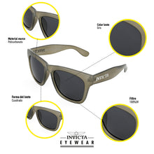 Cargar imagen en el visor de la galería, GAFAS DE SOL INVICTA ANGEL UNISEXO - I31094-ANG-T11-P03