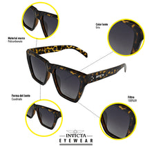 Cargar imagen en el visor de la galería, GAFAS DE SOL INVICTA WILDFLOWER UNISEXO - I37277-WIL-40-G03