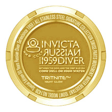Cargar imagen en el visor de la galería, RELOJ PARA HOMBRE INVICTA RUSSIAN DIVER 1438 - ORO NEGRO