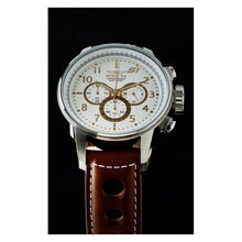 Cargar imagen en el visor de la galería, RELOJ CLÁSICO PARA HOMBRE INVICTA S1 RALLY 16010 - BLANCO, MARRÓN