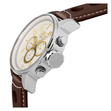Cargar imagen en el visor de la galería, RELOJ CLÁSICO PARA HOMBRE INVICTA S1 RALLY 16010 - BLANCO, MARRÓN