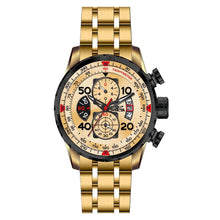 Cargar imagen en el visor de la galería, RELOJ PARA HOMBRE INVICTA AVIATOR 17205 - DORADO