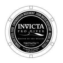 Cargar imagen en el visor de la galería, RELOJ PARA HOMBRE INVICTA PRO DIVER 17878 - NEGRO, ACERO