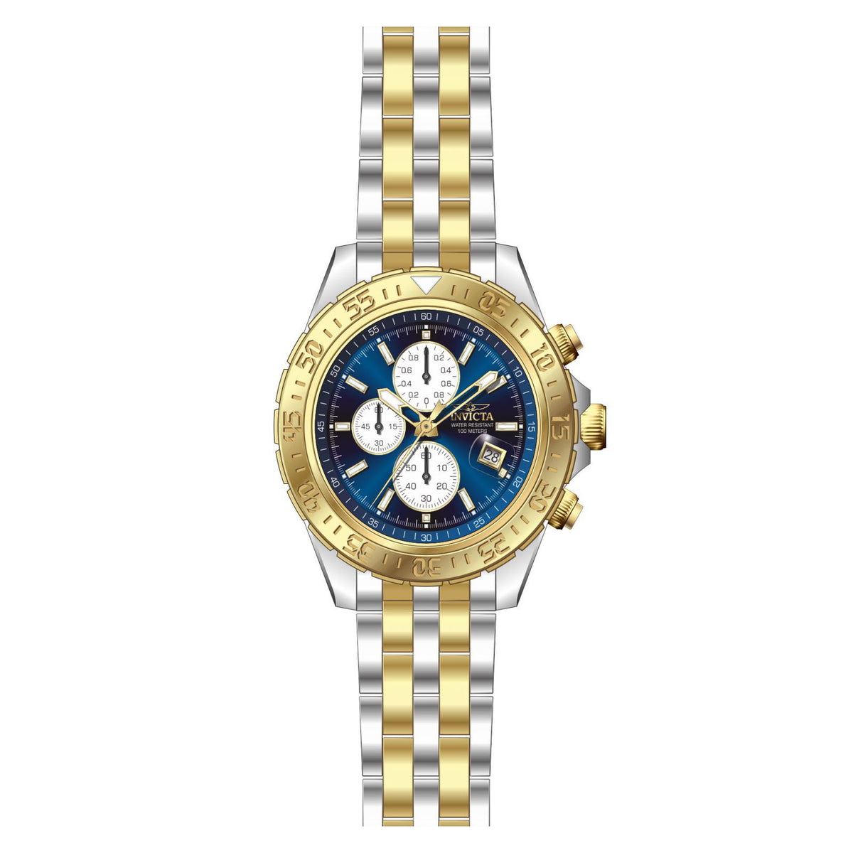 RELOJ PARA HOMBRE INVICTA AVIATOR 18851 ACERO DORADO