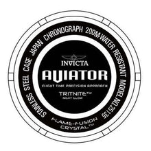 Cargar imagen en el visor de la galería, RELOJ PARA HOMBRE INVICTA AVIATOR 25135 - NEGRO