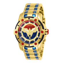 Cargar imagen en el visor de la galería, RELOJ MUJER MARAVILLA PARA MUJER INVICTA DC COMICS 26839 - DORADO AZUL