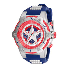 Cargar imagen en el visor de la galería, RELOJ CAPITÁN AMÉRICA PARA HOMBRE INVICTA MARVEL 26894 - ACERO AZUL