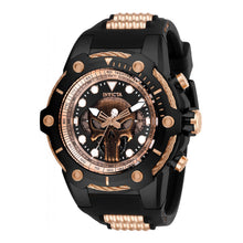 Cargar imagen en el visor de la galería, RELOJ PUNISHER PARA HOMBRE INVICTA MARVEL 26926 - NEGRO, ORO ROSA