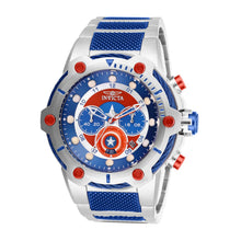 Cargar imagen en el visor de la galería, RELOJ CAPITÁN AMÉRICA PARA HOMBRE INVICTA MARVEL 27965 - AZUL ACERO