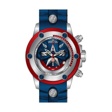Cargar imagen en el visor de la galería, RELOJ CAPITÁN AMÉRICA PARA HOMBRE INVICTA MARVEL 28420 - ACERO AZUL