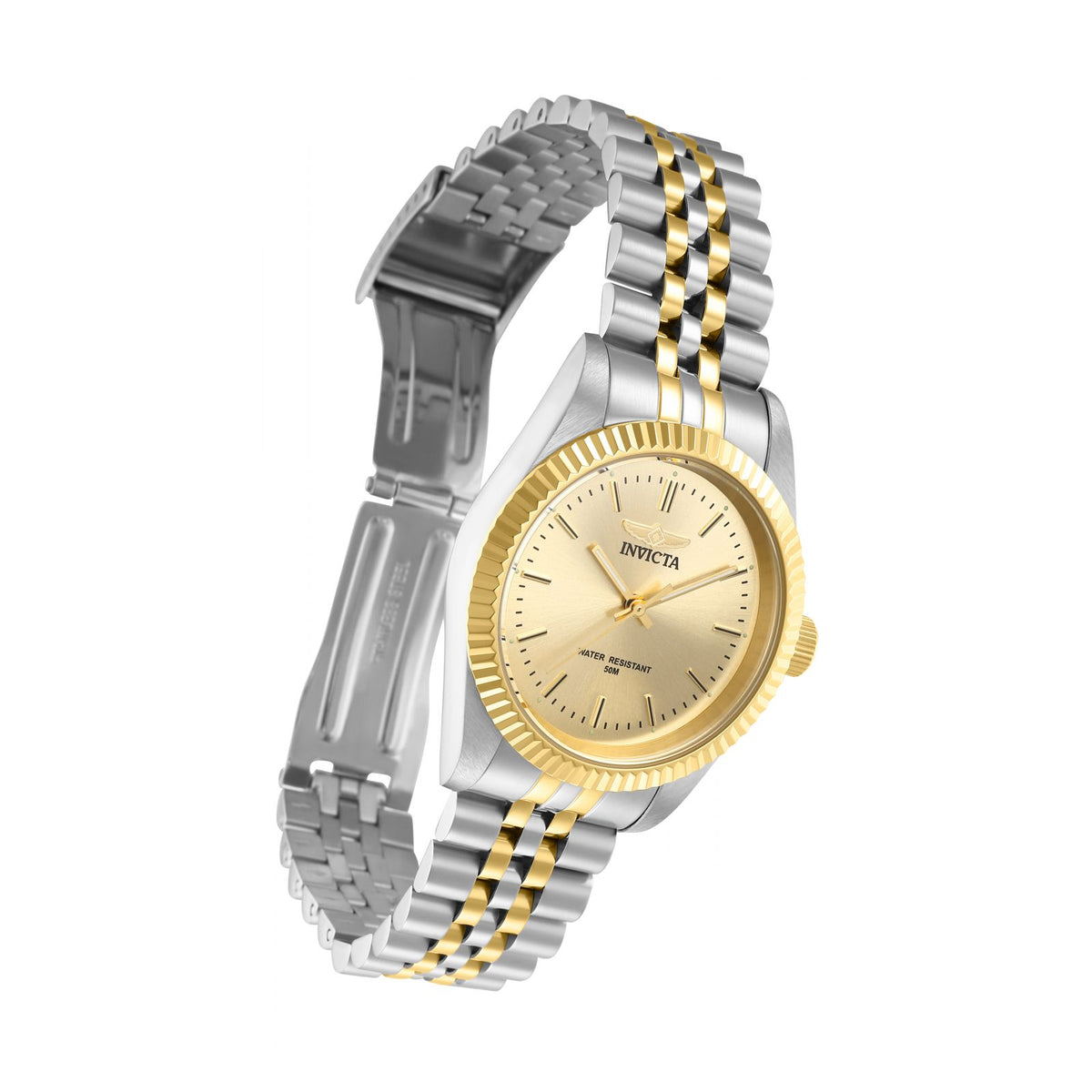 Invicta Specialty Gold Dial Two-tone Ladies Watch 29405