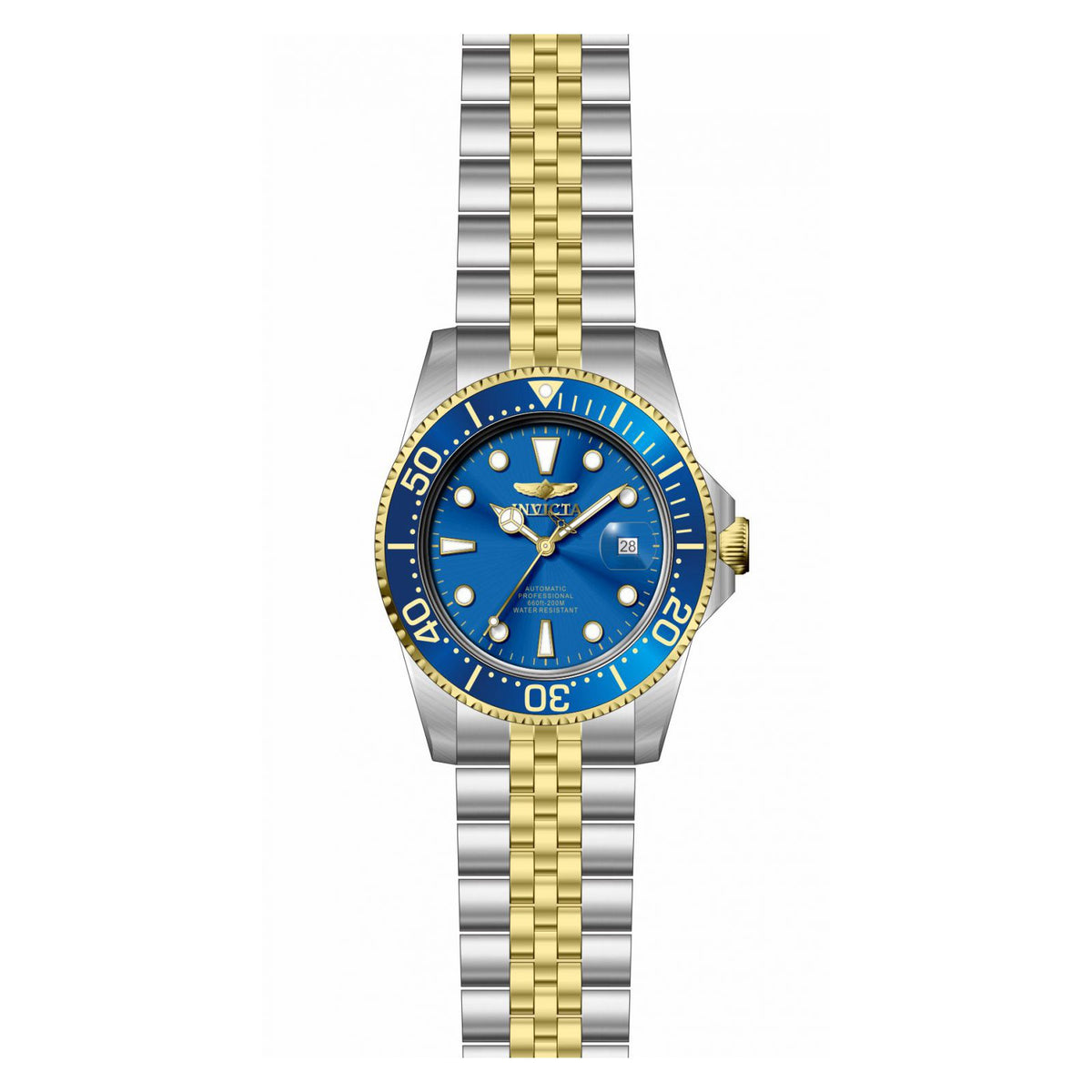 Invicta Pro Diver 30093 – Orologio Automatico Uomo, Cassa 42mm Acciaio, Quadrante Blu, Impermeabile 20 ATM