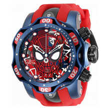 Cargar imagen en el visor de la galería, RELOJ HOMBRE ARAÑA PARA HOMBRE INVICTA MARVEL 30629 - AZUL OSCURO, ROJO, ACERO
