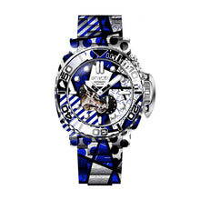 Cargar imagen en el visor de la galería, RELOJ PARA HOMBRE INVICTA BRITTO 34361 - AZUL, BLANCO, NEGRO, ACERO