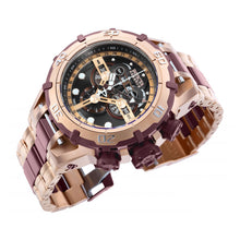 Cargar imagen en el visor de la galería, RELOJ PARA HOMBRE INVICTA SUBAQUA 35391 - NEGRO, ROSA ORO, MARRÓN