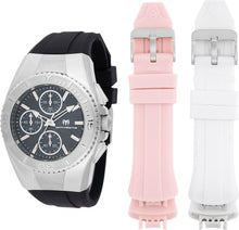 Cargar imagen en el visor de la galería, RELOJ DEPORTIVO PARA MUJER TECHNOMARINE CRUISE NÚMERO DE SERIE 124033 - NEGRO, BLANCO, ROSA