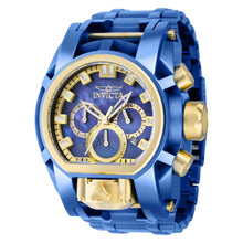 Cargar imagen en el visor de la galería, RELOJ PARA HOMBRE INVICTA BOLT 39545 - AZUL OSCURO, DORADO