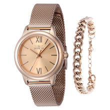 Cargar imagen en el visor de la galería, SET RELOJ + PULSERA PARA MUJER INVICTA ANGEL 48251 - ORO ROSA