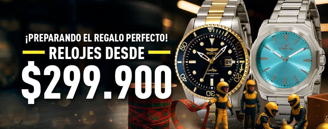 Relojes en promoción desde $299.900.