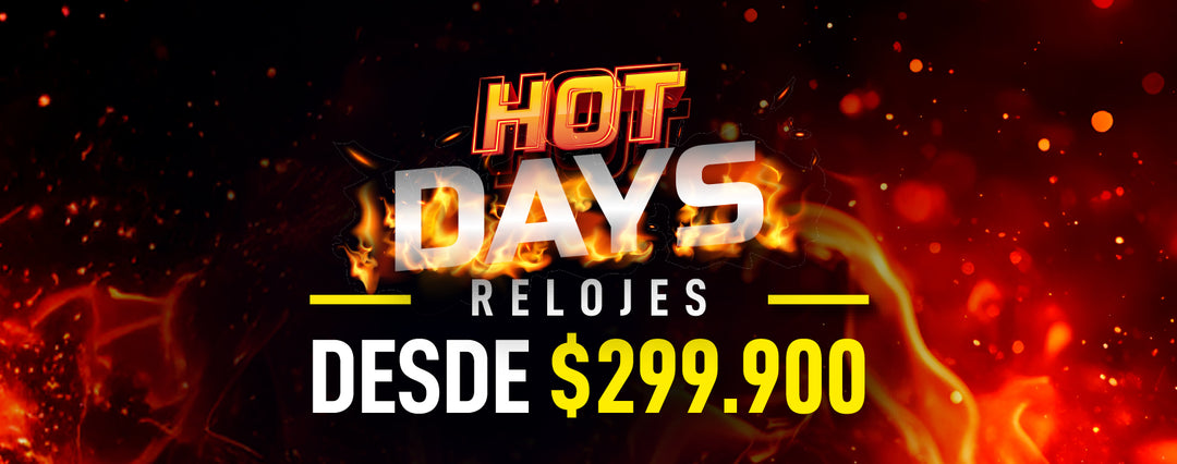 Relojes en promoción desde $299.900.