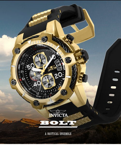 Las mejores ofertas en Relojes de pulsera para hombres Invicta Bolt