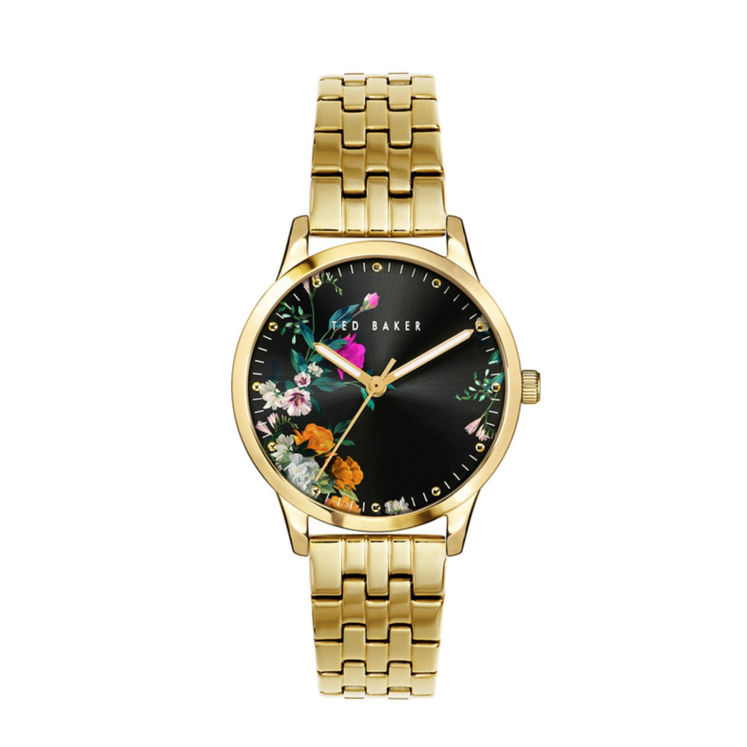RELOJ  PARA MUJER TED BAKER FITZROVIA BLOOM BKPFZS117 - DORADO