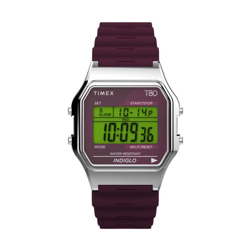 RELOJ DEPORTIVO PARA HOMBRE TIMEX TIMEX T80  TW2V41300 - LILA