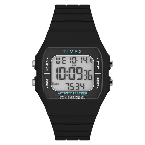RELOJ DEPORTIVO PARA UNISEXO TIMEX ACTIVITY AND STEP TRACKER TW5M55600 - NEGRO