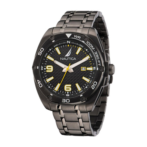 RELOJ  PARA HOMBRE NAUTICA TIN CAN BAY 3H NAPTCF204 - NEGRO