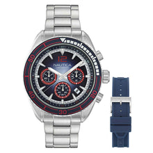 Cargar imagen en el visor de la galería, RELOJ  PARA HOMBRE NAUTICA KEY BISCANE NAPKBF302 - PLATEADO