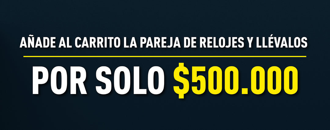 SET DE PAREJA - DOS RELOJES POR $500.000