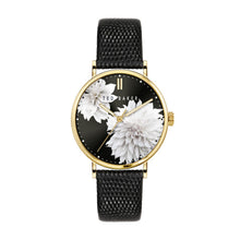 Cargar imagen en el visor de la galería, RELOJ CLÁSICO PARA MUJER TED BAKER PHYLIPA PEONIA BKPPHF011 - NEGRO