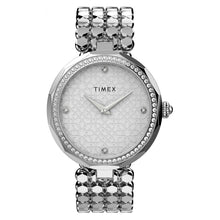 Cargar imagen en el visor de la galería, RELOJ  PARA MUJER TIMEX CITY C. TW2V02600 - PLATEADO