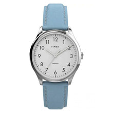 Cargar imagen en el visor de la galería, RELOJ CLÁSICO PARA MUJER TIMEX TW2V2 TW2V25300 - CELESTE