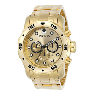 RELOJ  PARA HOMBRE INVICTA PRO DIVER 74J - DORADO